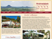 Tablet Screenshot of brueckenschaenke-sebnitz.de